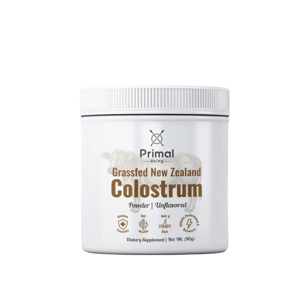 Primal Being Grassfed Beef Colostrum - Supports Immune Function, Gut Health, Hair - TrustMedUSA