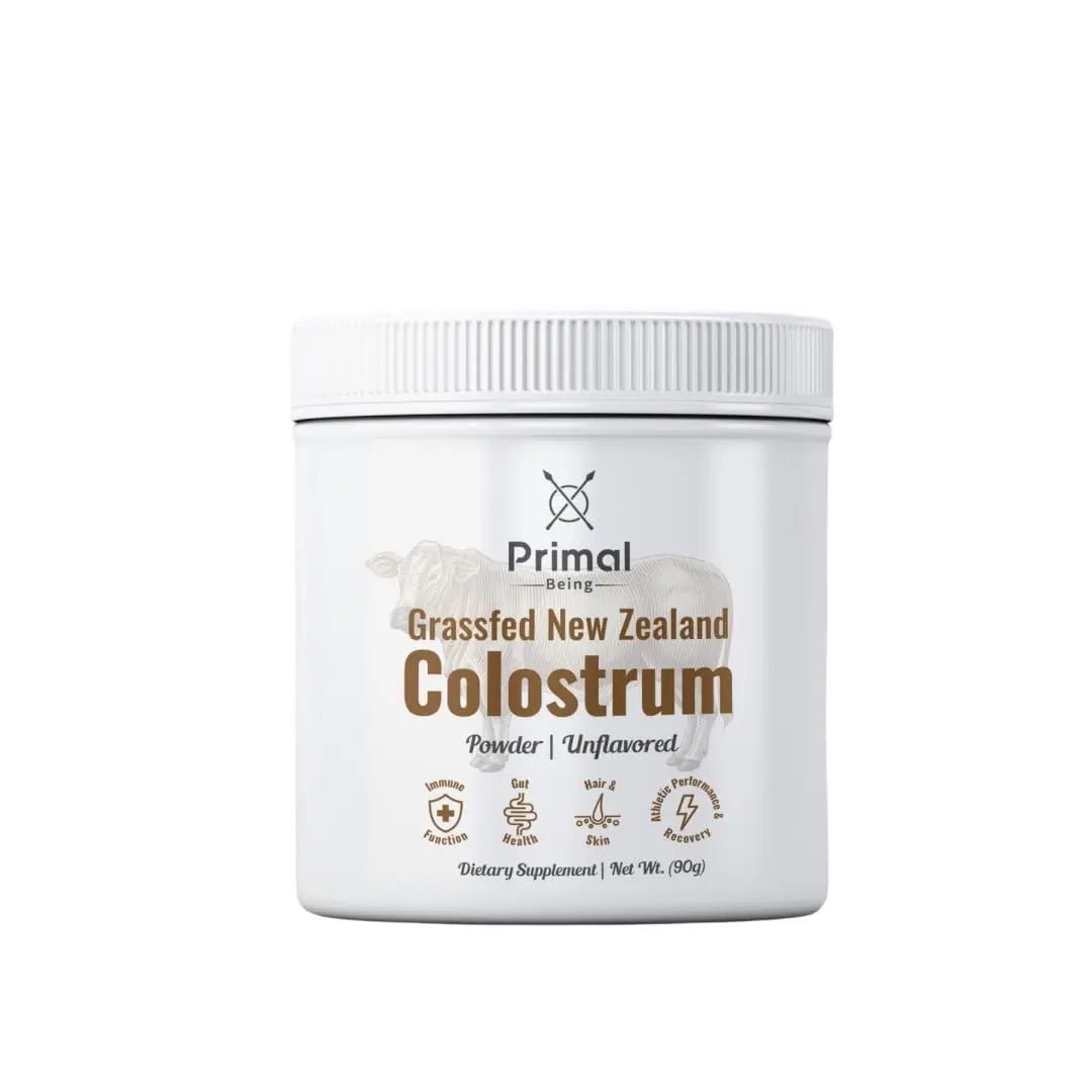 Primal Being Grassfed Beef Colostrum - Supports Immune Function, Gut Health, Hair - TrustMedUSA