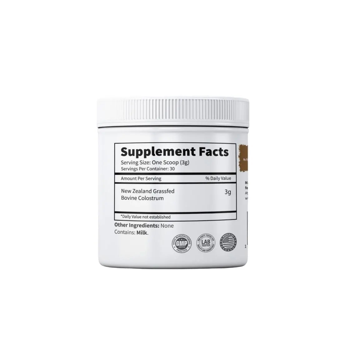 Primal Being Grassfed Beef Colostrum - Supports Immune Function, Gut Health, Hair - TrustMedUSA