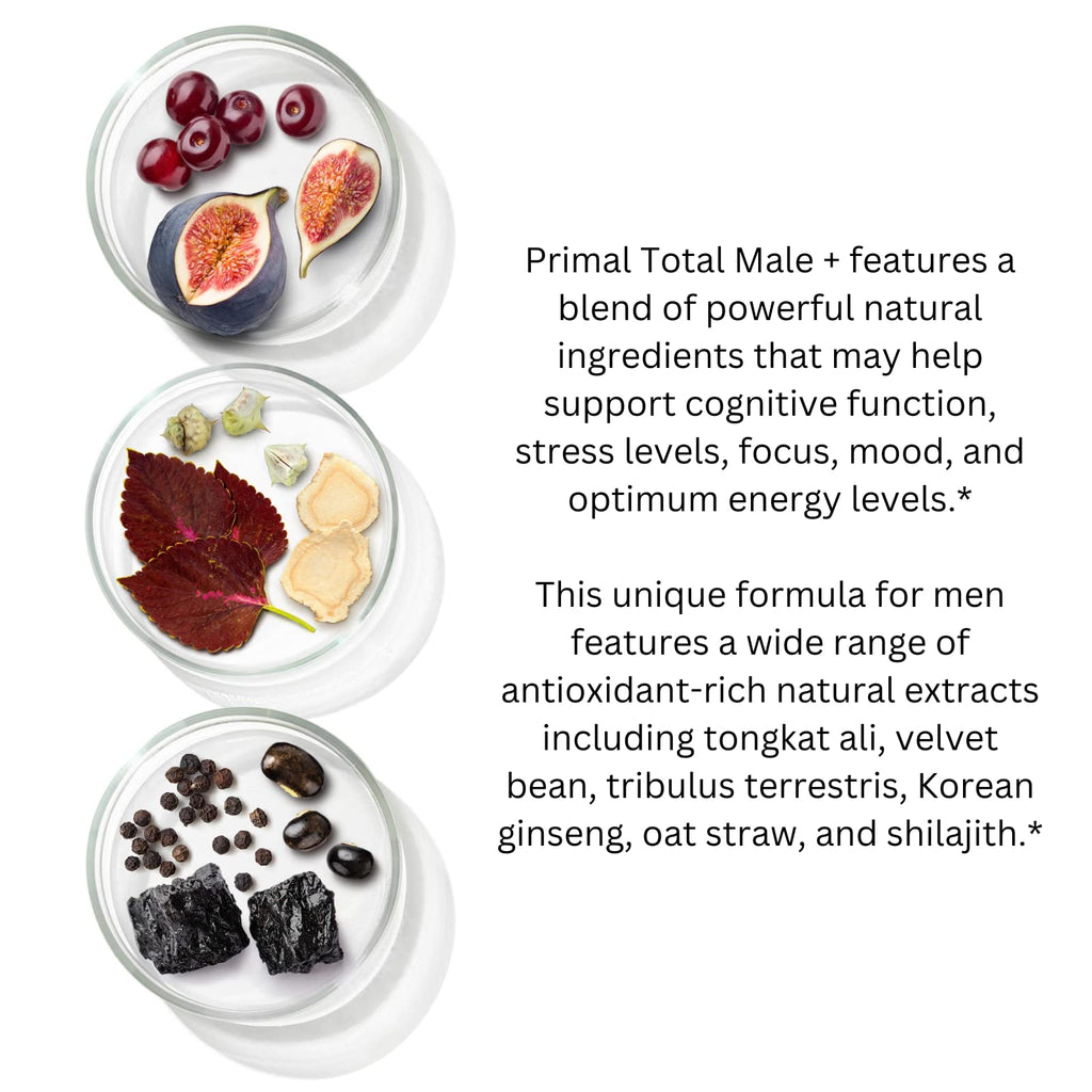 Primal Harvest Primal Total Male Natural Tribulus Terrestris, Fenugreek, Korean Ginseng - TrustMedUSA