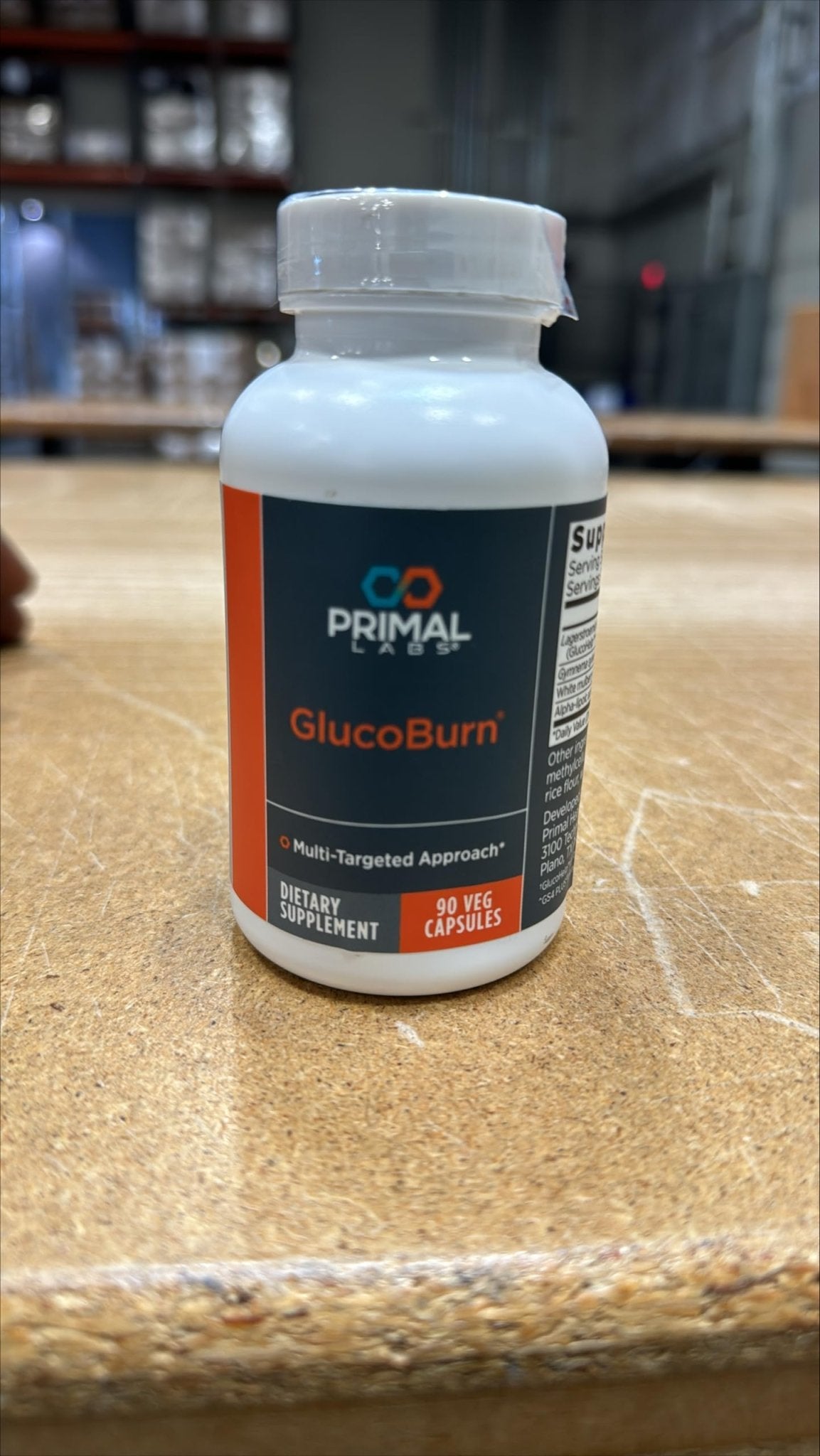 Primal Labs GlucoBurn Support Supplement with White Mulberry Leaf Extract and Alpha Lipoic Acid, 90 Veg capsules - TrustMedUSA