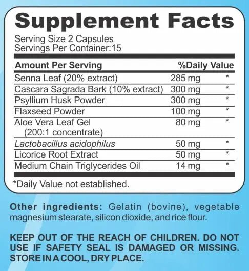 PRIMAL RESOURCE 15 Day Cleanse & Detox – Supports Digestive Health, Regularity & Gut Cleanse –Herbal with Probiotics - TrustMedUSA