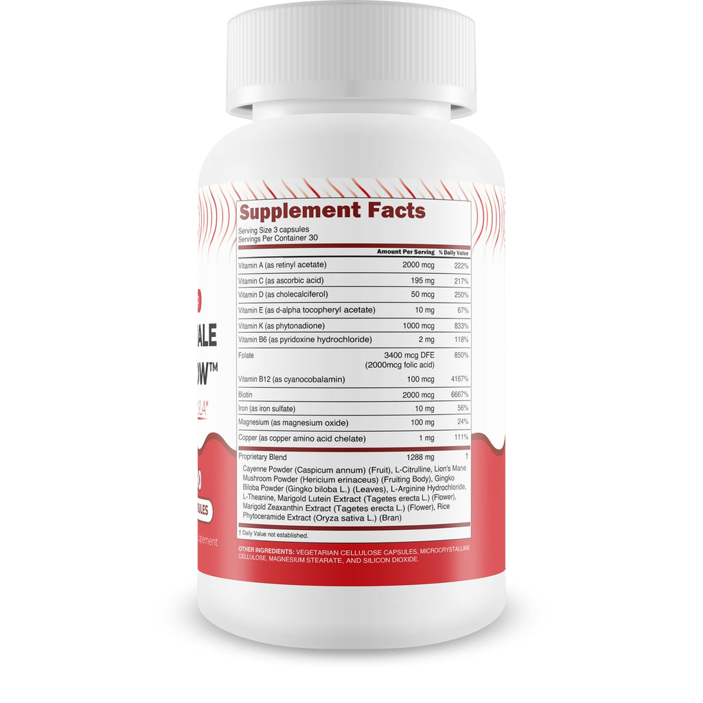 Pro Deep Water Ultimate Male Blood Flow - Improved Formula - Our Best Improved Blood Flow Supplement for Men - Advanced Blood Flow Support for Men - Our Best Circulation Supplement Alpha Boost Pills - TrustMedUSA