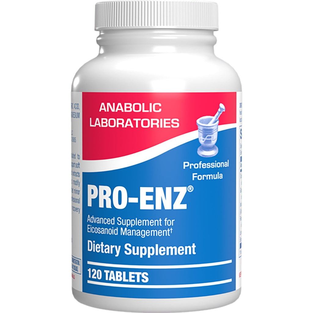 Pro ENZ Joint Support Supplement - Clinical Formula Turmeric Boswellia Supplement for Joint & Cartilage Mobility and Comfort Support Plus Eicosanoid Management with Proteolytic Enzymes (120 Servings) - TrustMedUSA