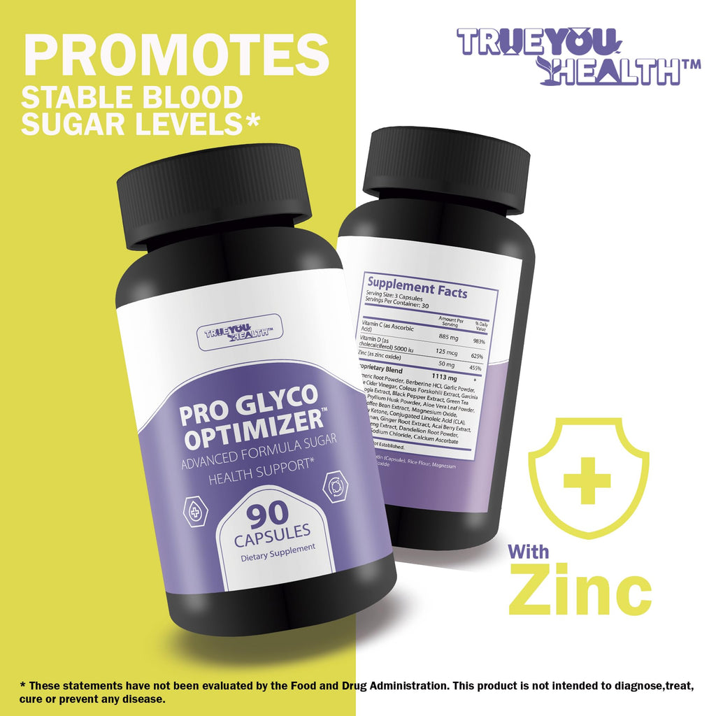 Pro Glyc0 Optimizer - Our Best Sugar Health Support Supplement - Our Best Overall Blood Health & Blood Circulation Support Supplement - Natural Blood Balance Blood Booster Pills - TrustMedUSA