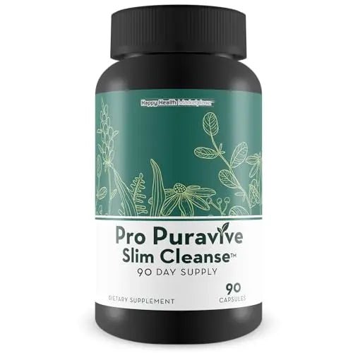 Pro Puravive Slim Cleanse - 90 Day Supply - Our Best Gentle Full Body Detox Cleanse - TrustMedUSA