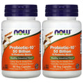 Probiotic10 50 Billion - Now Foods - 50 - VegCap -(Pack of 2) - TrustMedUSA