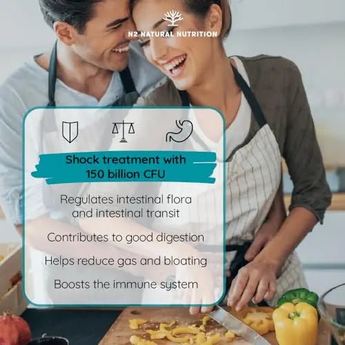 Probiotics 150 Billion CFU - 20 Strains with Prebiotics & Zinc. Highest Concentration - TrustMedUSA