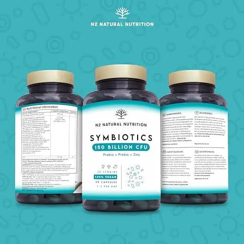 Probiotics 150 Billion CFU - 20 Strains with Prebiotics & Zinc. Highest Concentration - TrustMedUSA