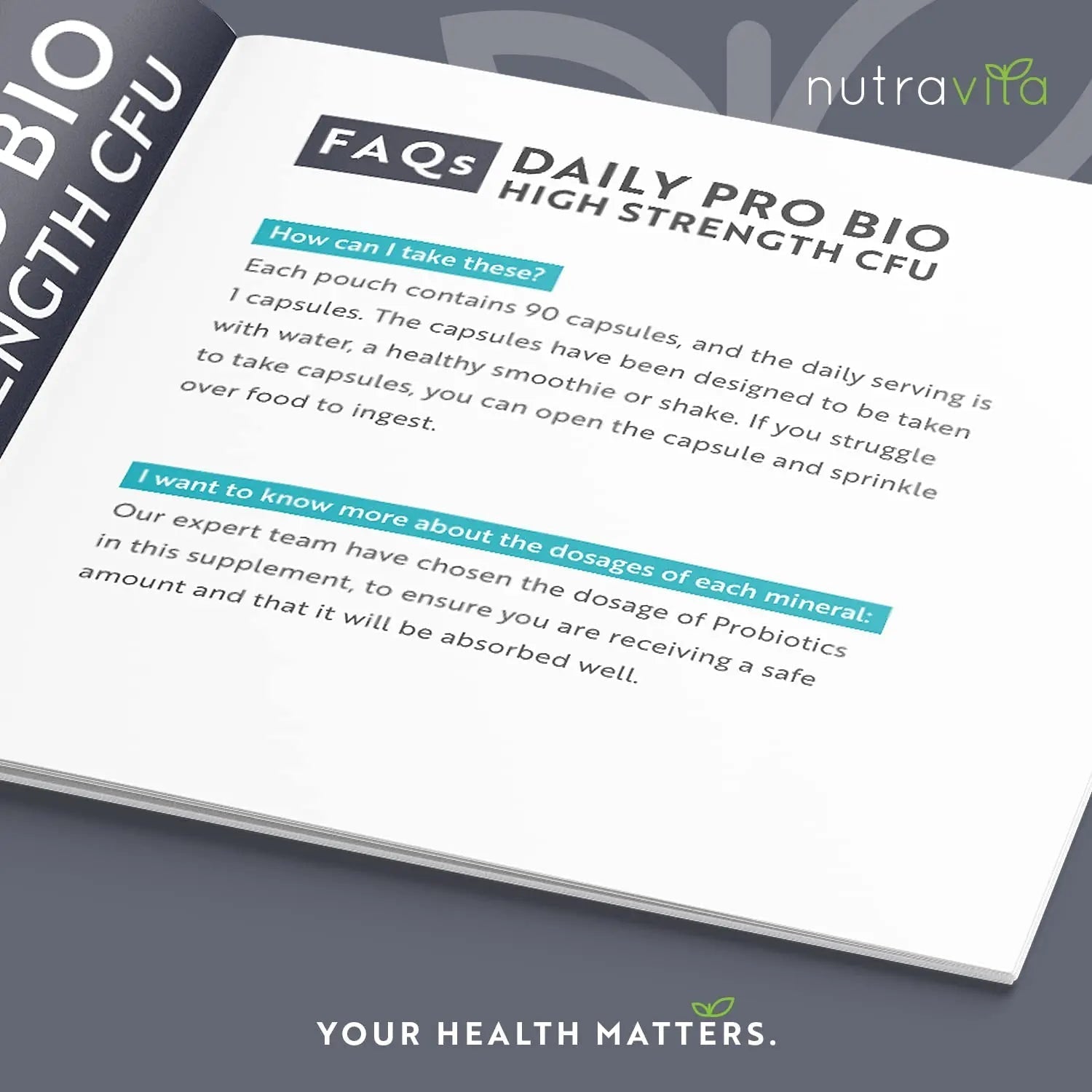 Probiotics for Gut Health - 90 Vegan Capsules (Not Tablets) for Bloating Relief - TrustMedUSA