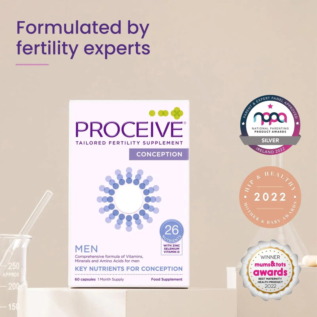 Proceive® Men Fertility Supplement for Conception - Vitamins & Minerals for Men Trying - TrustMedUSA
