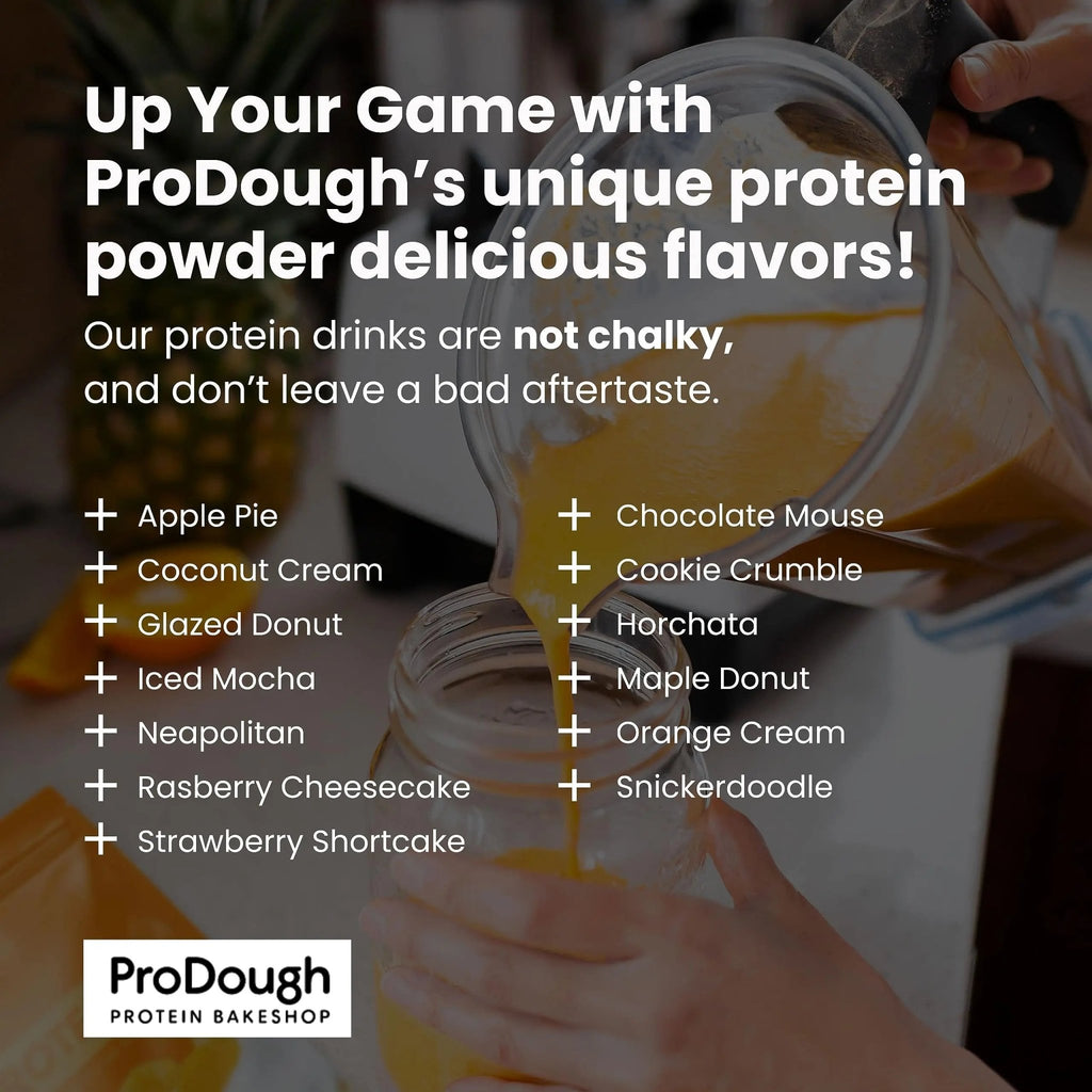 ProDough Gourmet Whey Isolate Hydrolized Protein Powder for Shake Mix- Easy Digest - TrustMedUSA