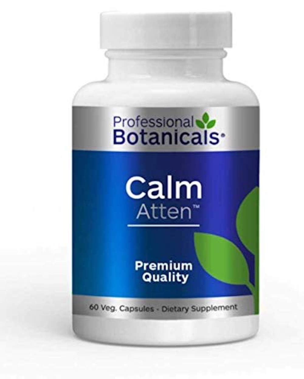 Professional Botanicals Calm Attention - Natural Attention and Mood Support, Rosemary, Vitamin B6, Gotu Kola, Focus, Relaxation, and Concentration Aid - 60 Veg Capsules - TrustMedUSA