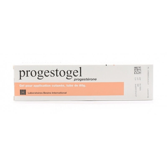 Progestogel 1% Tube 80g For Targeted Areas + Applicator - TrustMedUSA