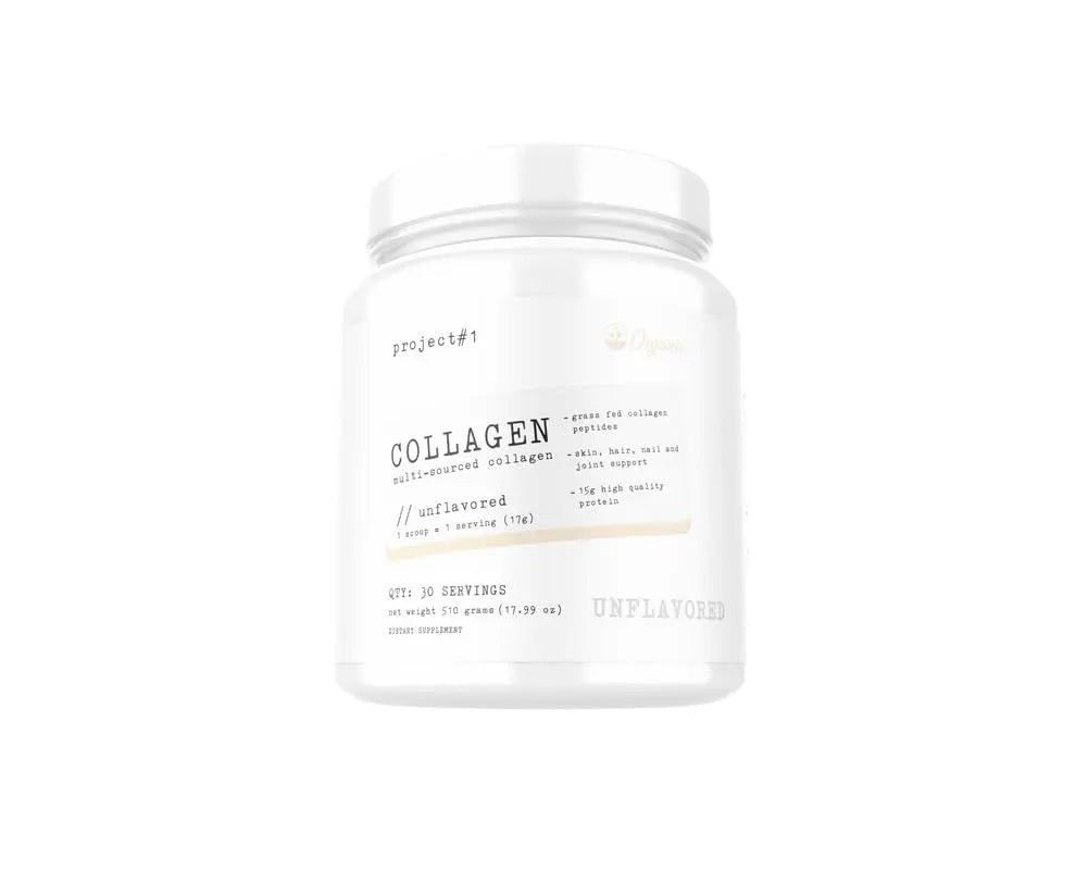 Project 1 Nutrition Multi-Sourced Collagen Powder | Grass-Fed Peptides for Skin, Hair - TrustMedUSA