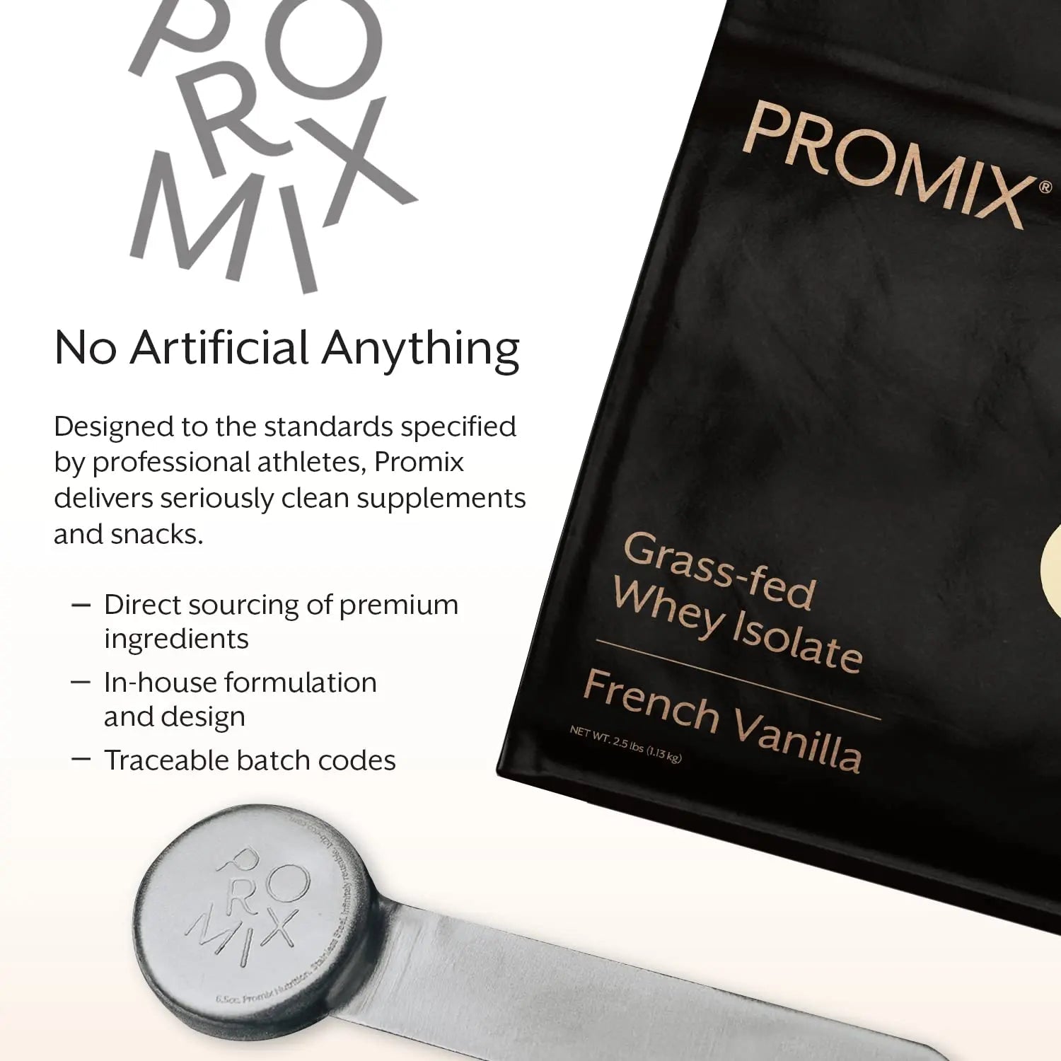 Promix Whey Protein Isolate Powder - Grass-Fed & 100% All Natural - ­Post Workout - TrustMedUSA