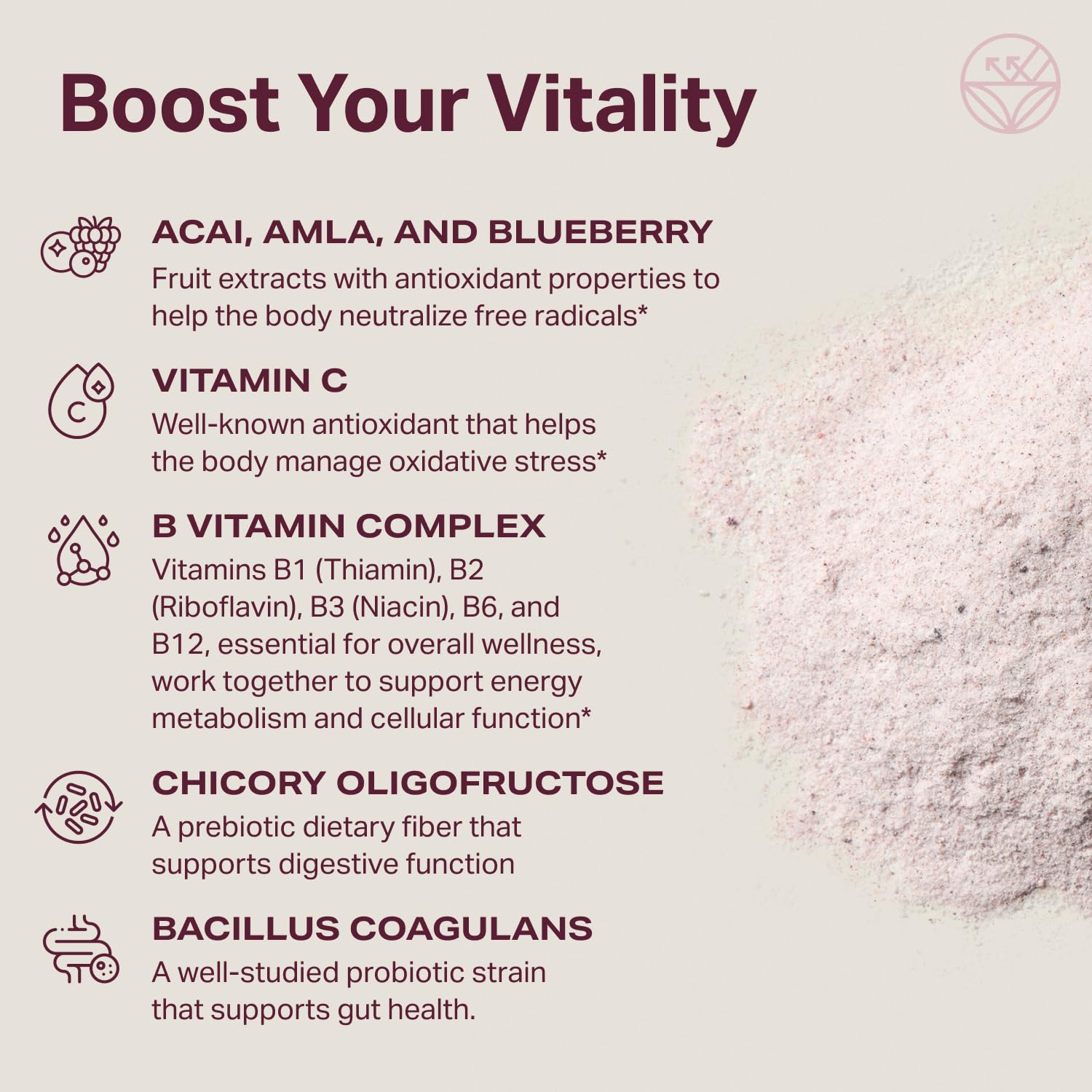 Proper, The Purples Nutrient-Dense Superfood Powder - Antioxidant Supplement and Cellular Support – Acai, Amla, Blueberry, Vitamin C, B Vitamins & More - Enhanced with Prebiotic Fiber & Probiotics - TrustMedUSA
