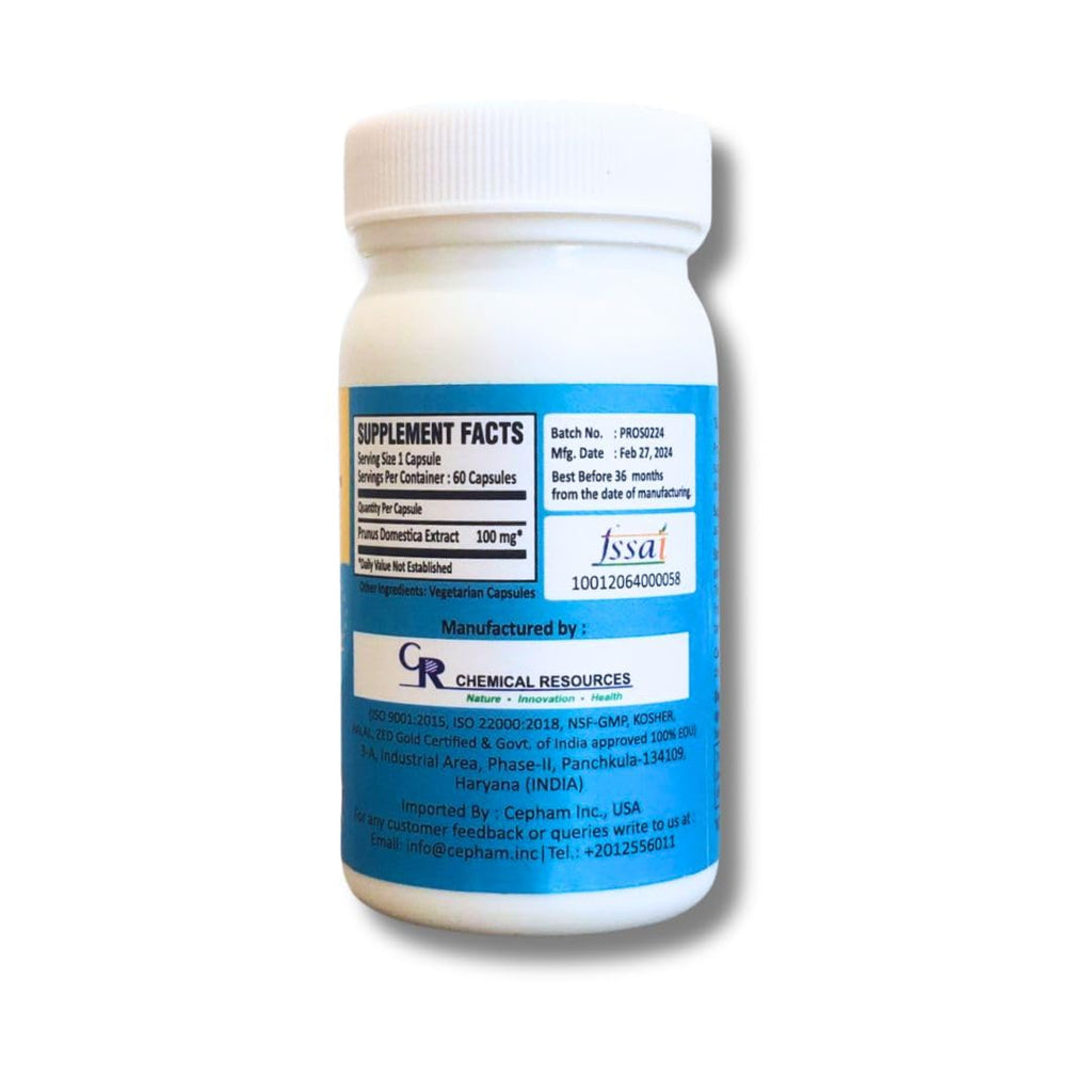 Prosman Supplement - Supports Healthy ageing & Improves Urinary Function | Patented Ingredient | Prunus domestica/pygeum (1Pack- 60 Capsules) - TrustMedUSA
