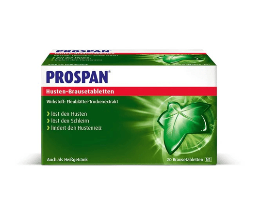Prospan cough effervescent tablets, 20 pcs. Tablets - TrustMedUSA