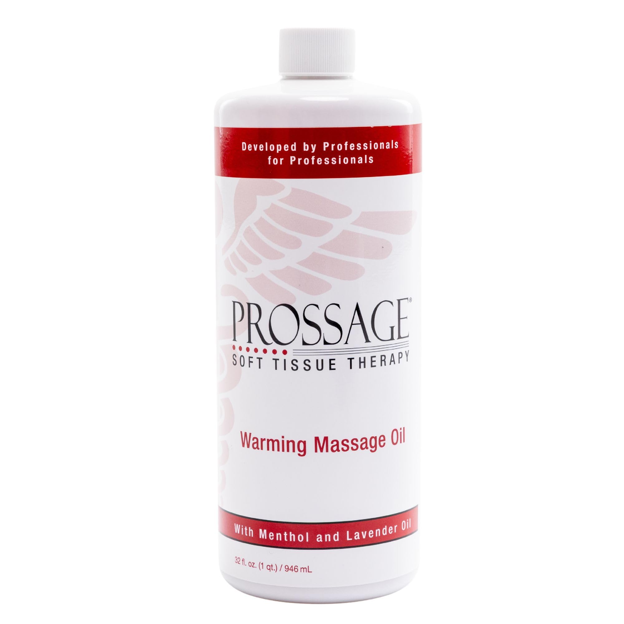Prossage Heat Warming Relief Massage Oil for Therapuetic Massages, Deep Tissue Massages, and Aromatherapy, Topical Reliever, 32 Ounce Bottle - TrustMedUSA