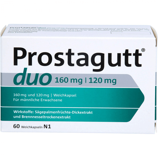 Prostagutt® duo 160 mg | 120 mg soft capsules, 60 pcs - TrustMedUSA