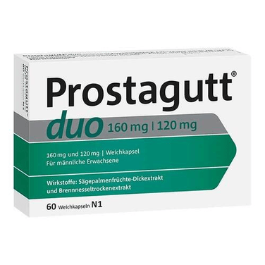 Prostagutt duo 160 mg | 120 mg soft capsules, 60 pcs - TrustMedUSA