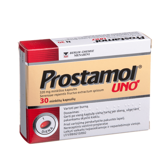 PROSTAMOL UNO 320 mg/ 30 caps For Healthy Prostate & Urine System - TrustMedUSA