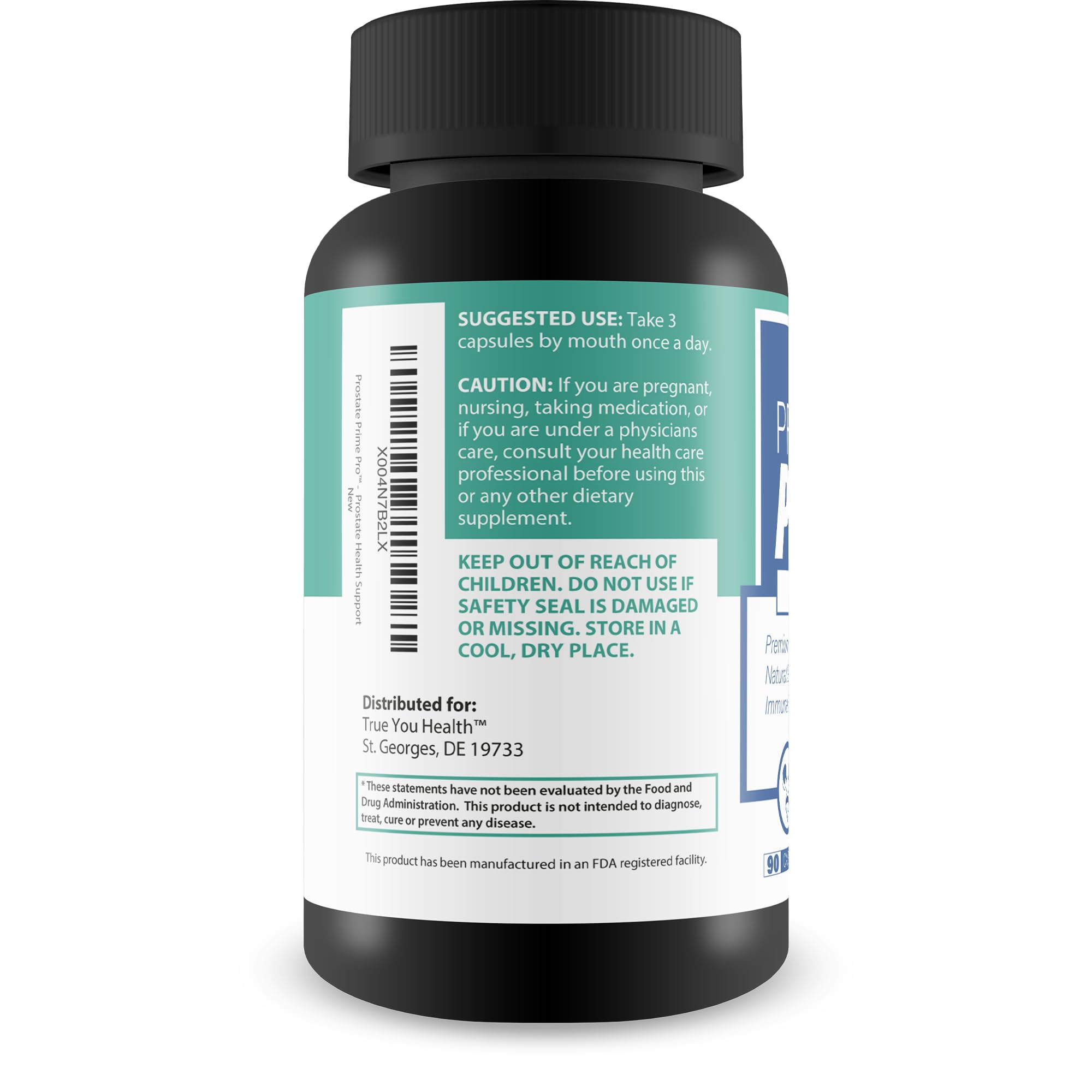 Prostate Prime Pro - Improved Formula - Our Best Prostate Support Supplement For Men’s Health - Natural Prostatitis Prostate Health - Natural Prostate Remedies - Men Prostate Vitamin Prostaprime Pills - TrustMedUSA