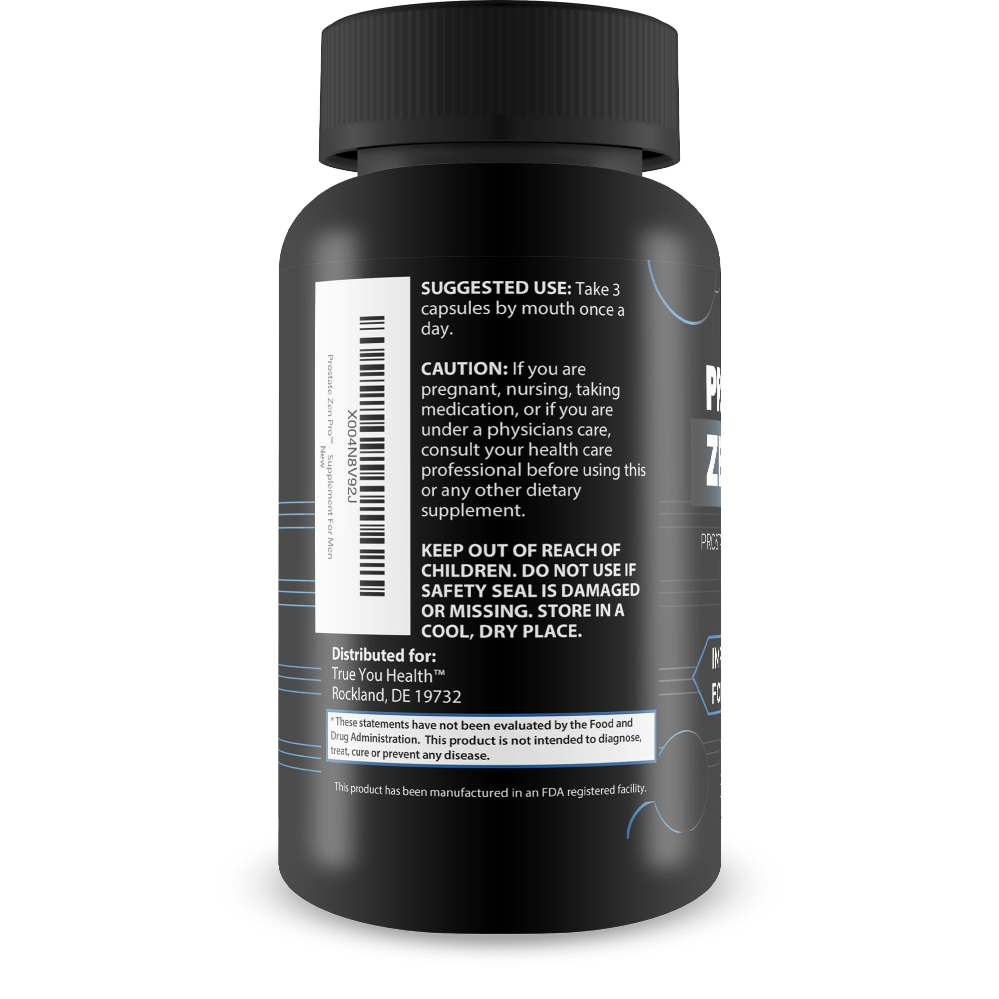 Prostate Zen Pro - Improved Formula - Our Best Prostate Health Supplement for Men - Our Best Prostate Support Supplement for Men’s Health - Natural Prostate Genix ProstaZen - TrustMedUSA