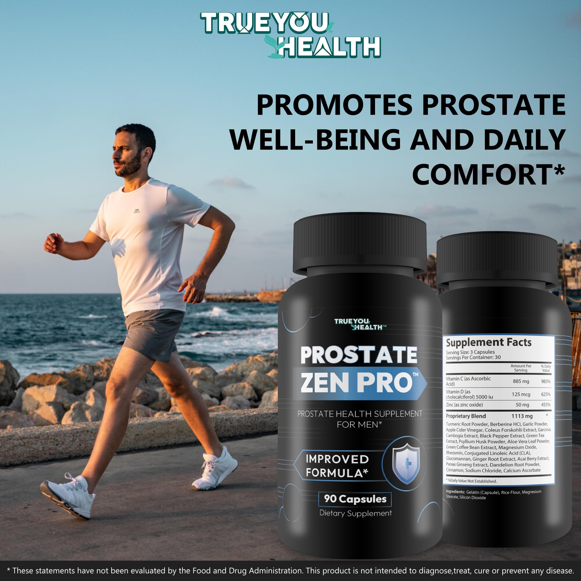 Prostate Zen Pro - Improved Formula - Our Best Prostate Health Supplement for Men - Our Best Prostate Support Supplement for Men’s Health - Natural Prostate Genix ProstaZen - TrustMedUSA