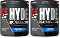 PROSUPPS Hyde Xtreme Blue Razz and Hyde Max Pump Blue Raspberry Bundle - TrustMedUSA