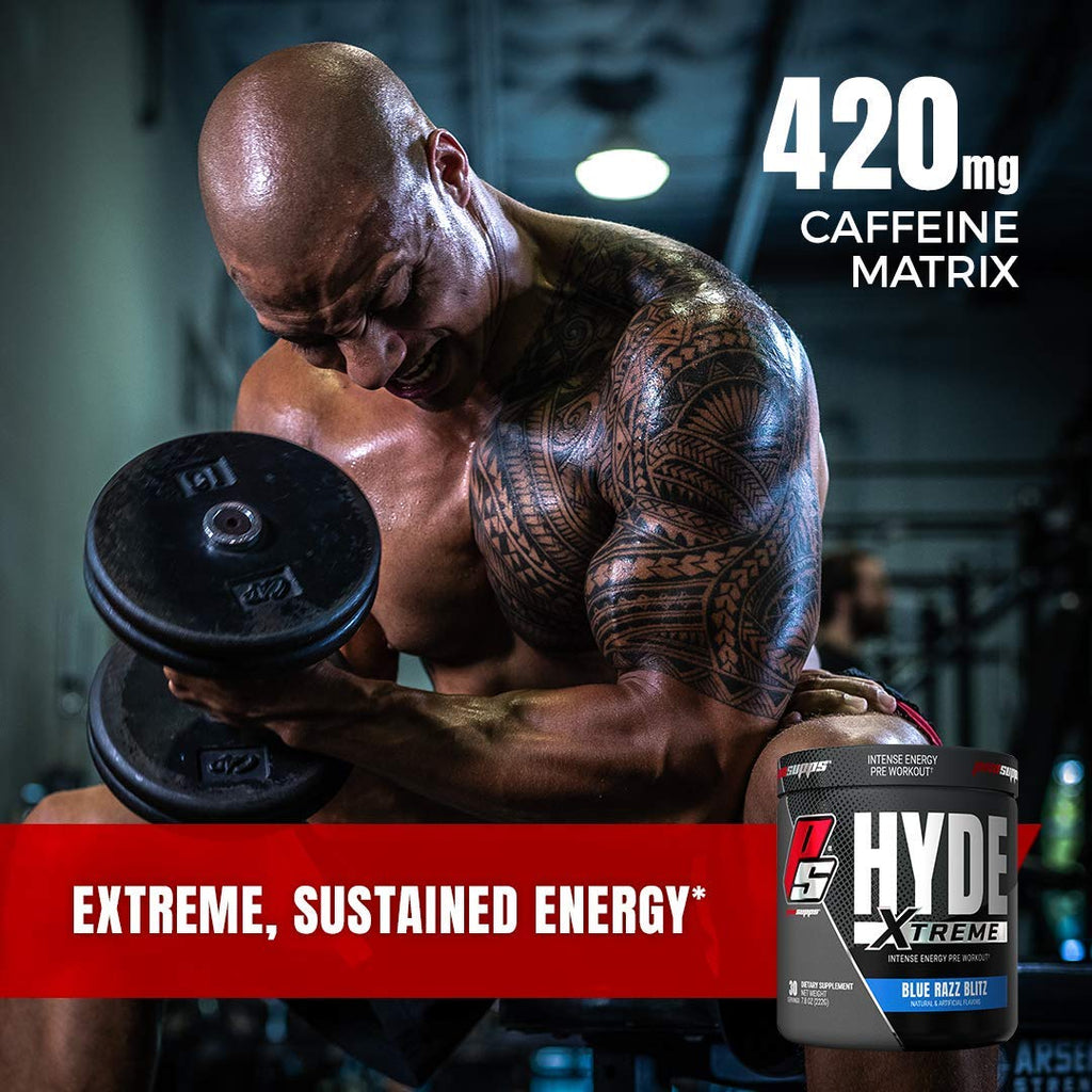 PROSUPPS Hyde Xtreme Blue Razz and Hyde Max Pump Blue Raspberry Bundle - TrustMedUSA