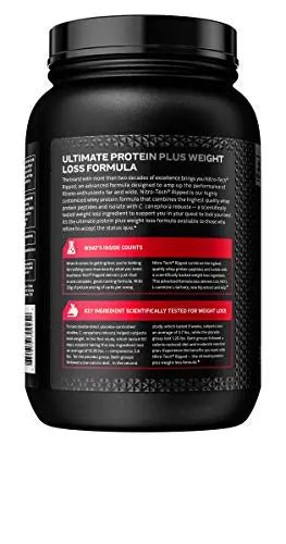 Protein Powder for Weight Loss - MuscleTech Nitro-Tech Ripped - Whey Protein Powder - TrustMedUSA