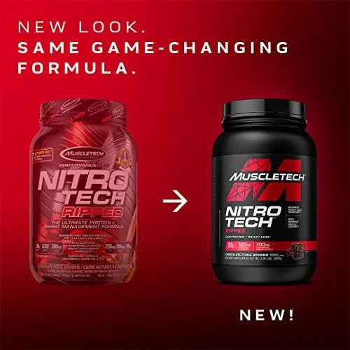 Protein Powder for Weight Loss - MuscleTech Nitro-Tech Ripped - Whey Protein Powder - TrustMedUSA
