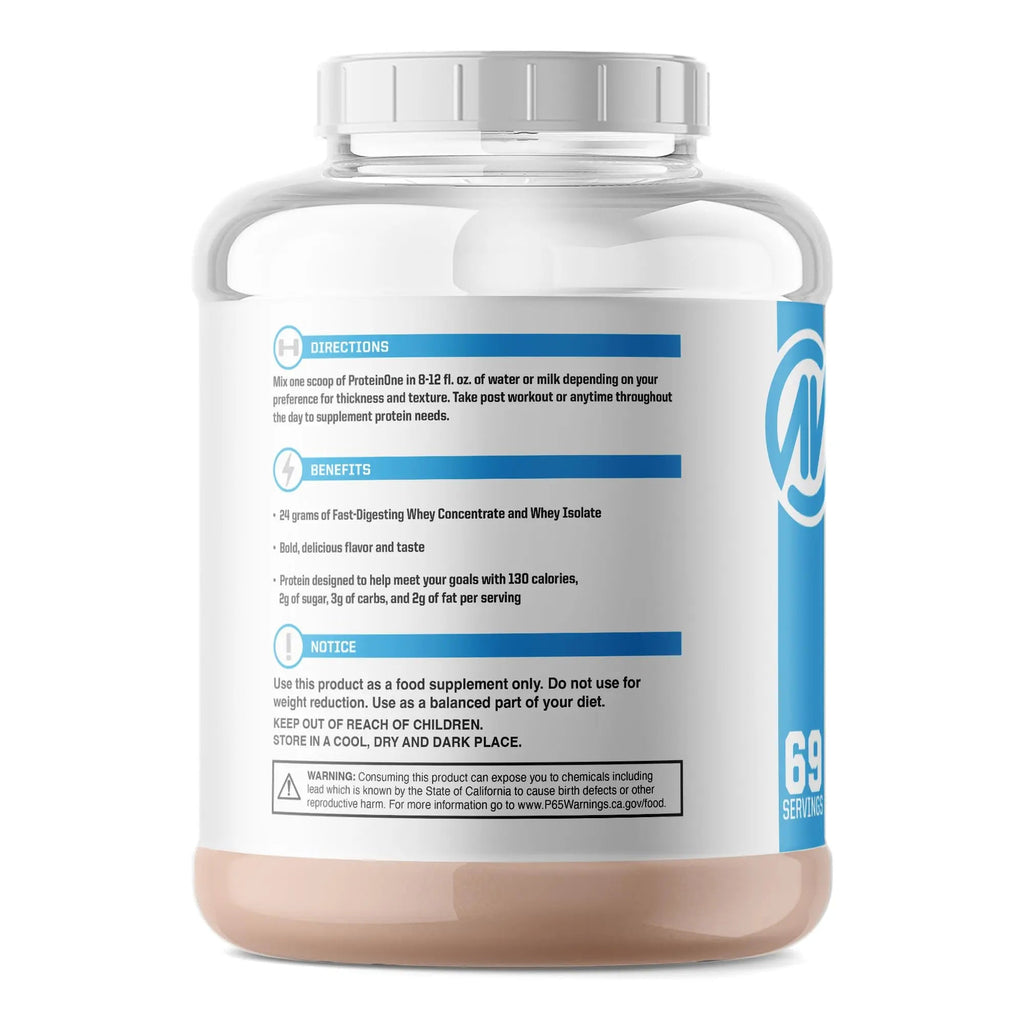 ProteinOne Whey Protein by NutraOne —Promote Recovery and Build Muscle - TrustMedUSA