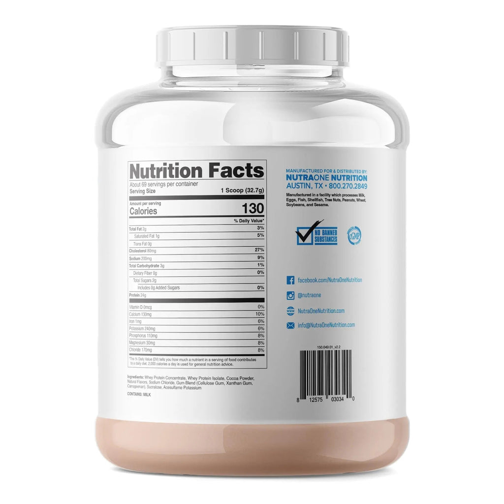 ProteinOne Whey Protein by NutraOne —Promote Recovery and Build Muscle - TrustMedUSA
