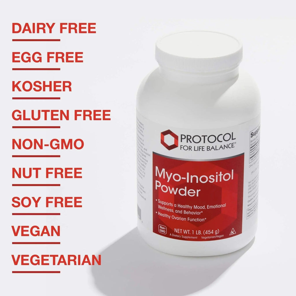 Protocol For Life Balance - Myo-Inositol Powder - Supports a Healthy Mood, Emotional - TrustMedUSA