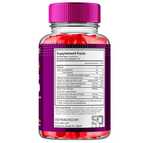 Proton Keto ACV Gummies Advanced Weight Loss 1000 MG, Proton Keto ACV Gummies - TrustMedUSA