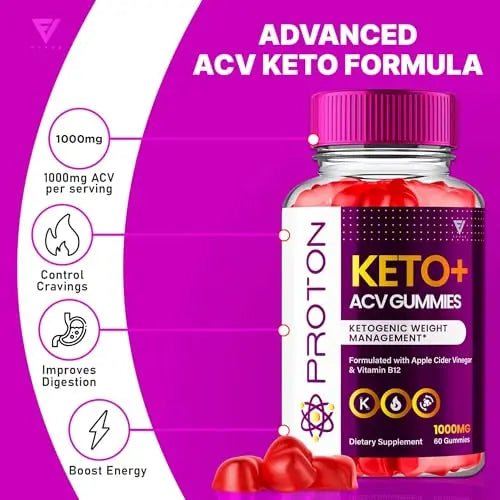 Proton Protein Keto ACV Gummies, Proton Keto + ACV Gummies Advanced Weight Loss - TrustMedUSA
