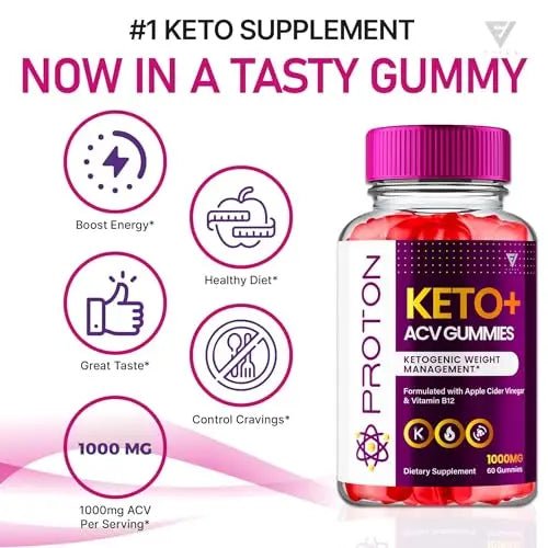 Proton Protein Keto ACV Gummies, Proton Keto + ACV Gummies Advanced Weight Loss - TrustMedUSA