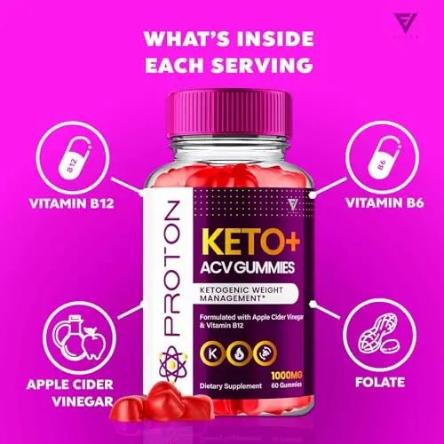 Proton Protein Keto ACV Gummies, Proton Keto + ACV Gummies Advanced Weight Loss - TrustMedUSA
