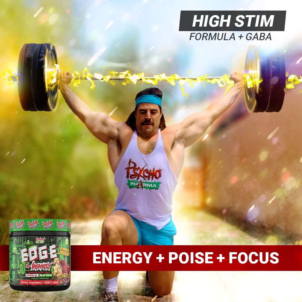 Psycho Pharma New Perfect Powders with Zengaba Energy Feel Good Focus 1 Strongest - TrustMedUSA