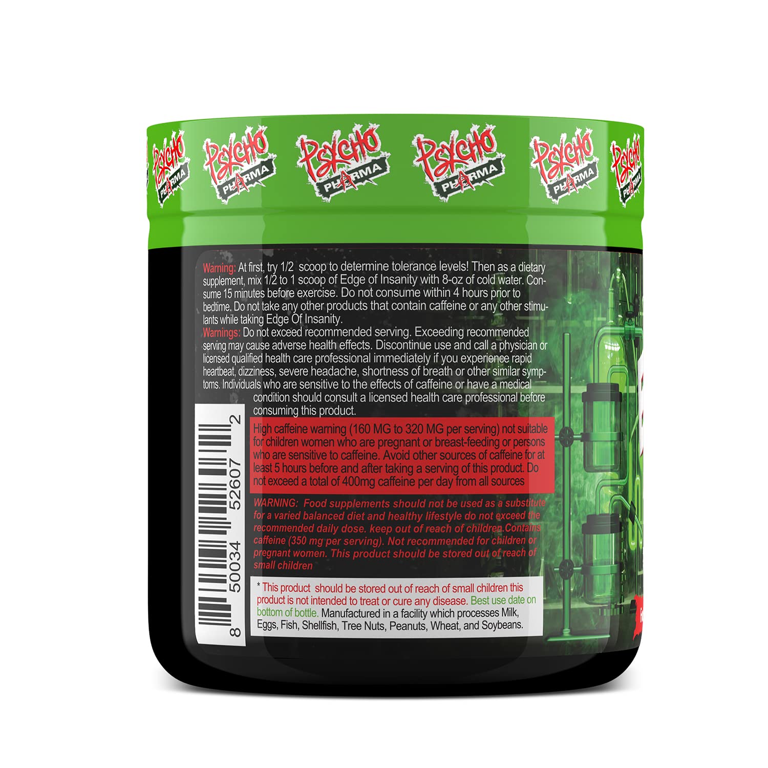 Psycho Pharma New Perfect Powders with Zengaba Energy Feel Good Focus 1 Strongest - TrustMedUSA