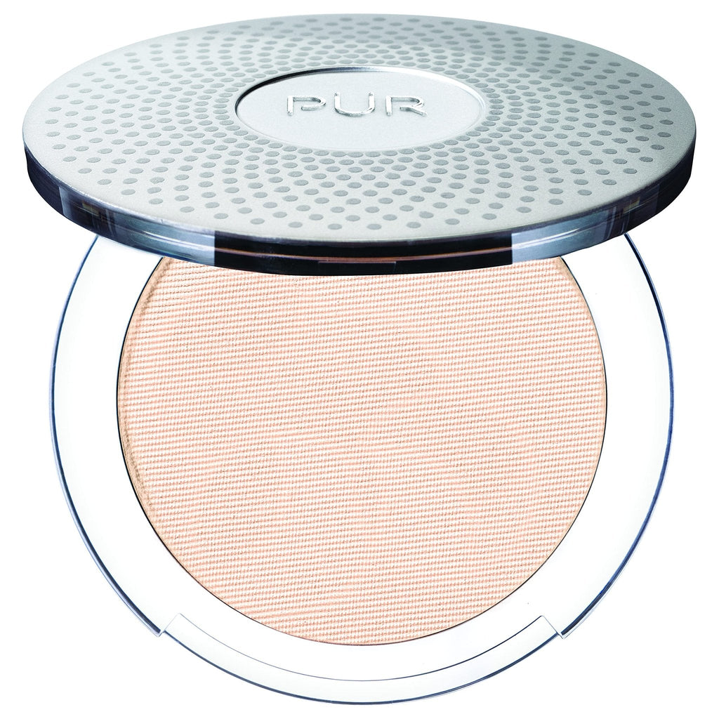 PUR Beauty 4-in-1 Pressed Mineral Makeup Powder Foundation with SPF 15 - Concealer & Finishing Compact Pressed Powder for Face - Buildable Medium to Full Coverage Foundation Powder (Fair Ivory) - Maple Wellness Supplements