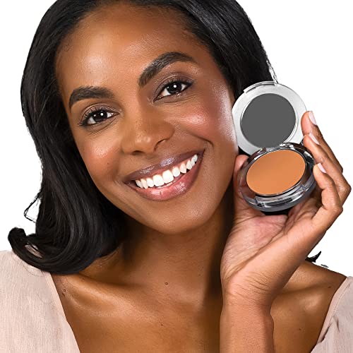 PUR Beauty 4-in-1 Pressed Mineral Makeup Powder Foundation with SPF 15 - Concealer & Finishing Compact Pressed Powder for Face - Buildable Medium to Full Coverage Foundation Powder (Blush Medium) - TrustMedUSA