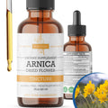 Pura Herba Arnica Liquid Extract – Alcohol-Free, Vegan, Supports Muscle Recovery & Joint Comfort, Fast-Absorbing Tincture, Made in USA – 2 Fl Oz - TrustMedUSA