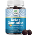 Pure Calm and Relaxing Magnesium Supplement - Magnesium for Stress Support & Rest Ease for Adults - High Absorption Mg Citrate Gummies with L Theanine & Ashwagandha for Muscle Cramps - 90 Count - TrustMedUSA