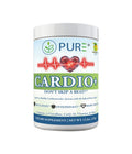PURE® Cardio+ Nitric Oxide Heart & Circulation Support - 5000mg L-Arginine & 1000mg L-Citrulline - Lemon Lime, 30 Servings Powder, 375 Grams - CoQ10 Beet Root - High Potency Cardiovascular Formula - TrustMedUSA