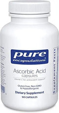 Pure Encapsulations Ascorbic Acid Capsules, 90 Capsules - TrustMedUSA