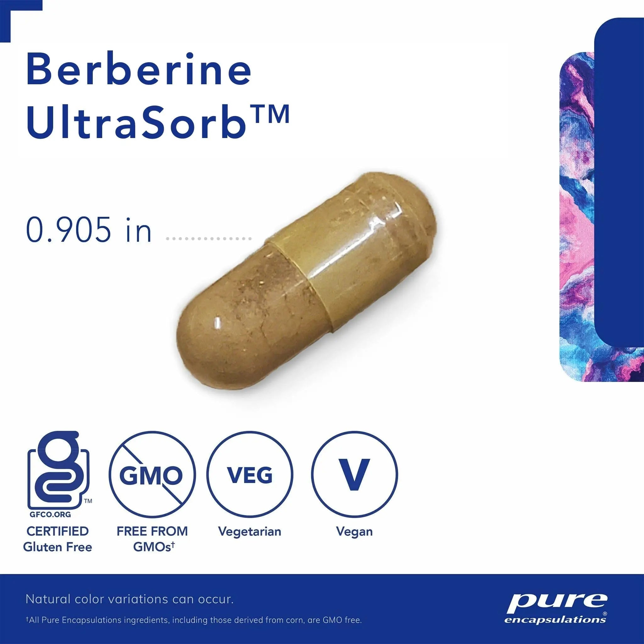 Pure Encapsulations Berberine UltraSorb | Enhanced Absorption Berberine | 60 Capsules - TrustMedUSA
